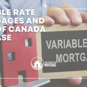 Variable Rate Mortgages and Rate Increases
