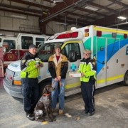 RACK'd 2024 - Day 8 Helping Our Heroes Lily Bray delivers treats to EMS