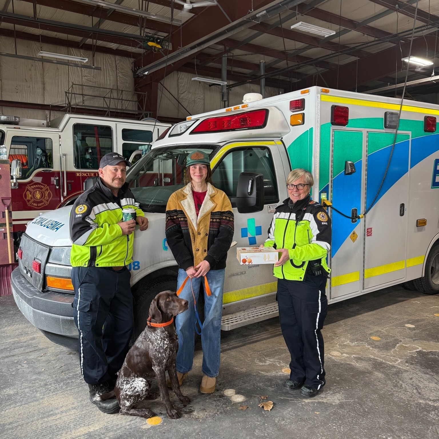 RACK'd 2024 - Day 8 Helping Our Heroes Lily Bray delivers treats to EMS